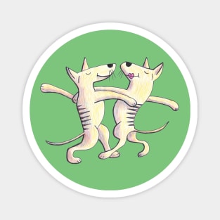 Thylacine as Ballroom Dancer Magnet